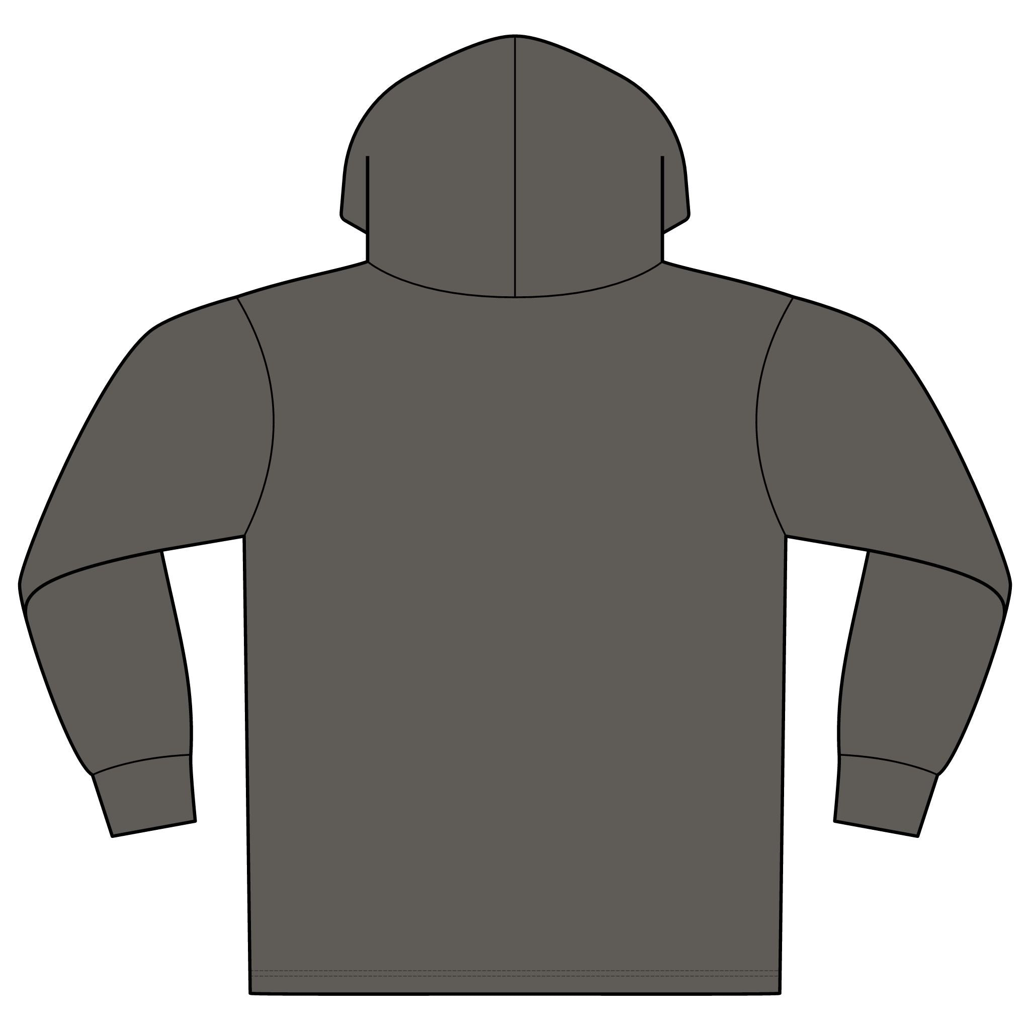 Anarchy Smile Hoodie — Graphic Punk Mineral Dye Organic Cotton Sweatshirt