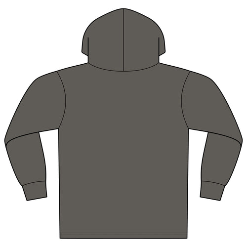 Anarchy Smile Hoodie — Graphic Punk Mineral Dye Organic Cotton Sweatshirt