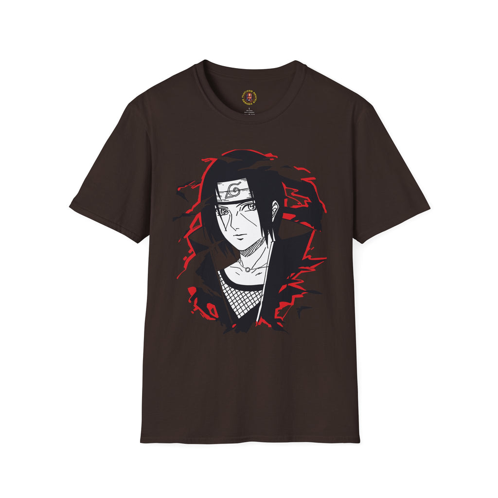 Itachi Uchiha Anime Graphic T-Shirt — Naruto Ninja Itachi Design