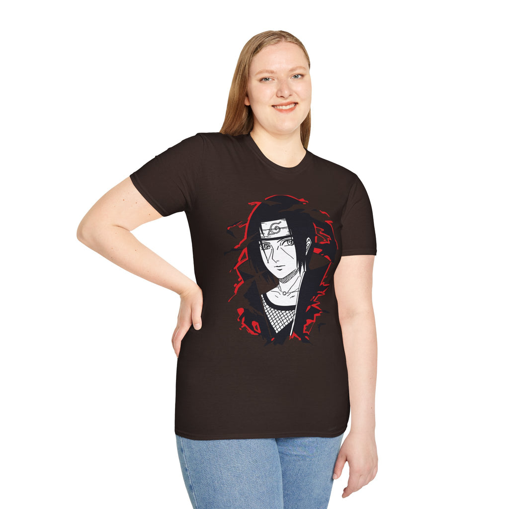 Itachi Uchiha Anime Graphic T-Shirt — Naruto Ninja Itachi Design