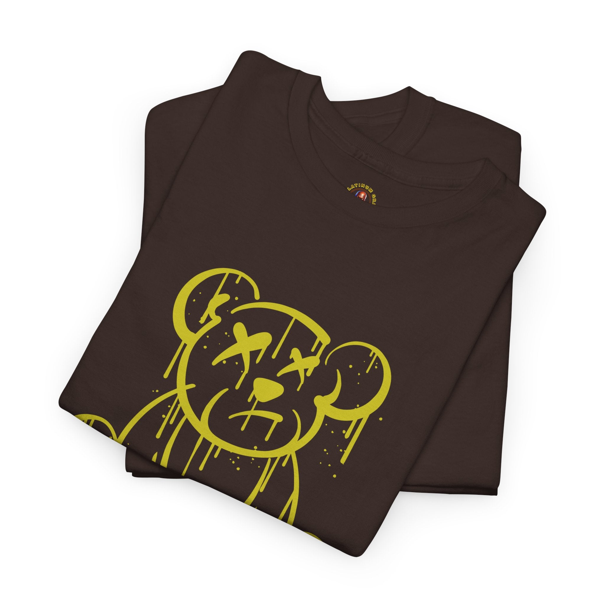 Graphic Tee - Dripping Teddy Bear "ZERO" Streetwear Shirt