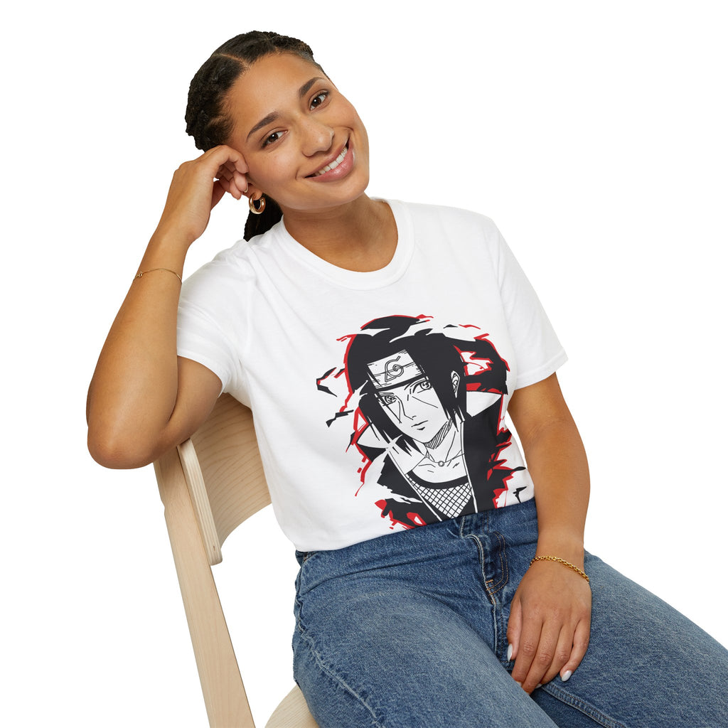 Itachi Uchiha Anime Graphic T-Shirt — Naruto Ninja Itachi Design