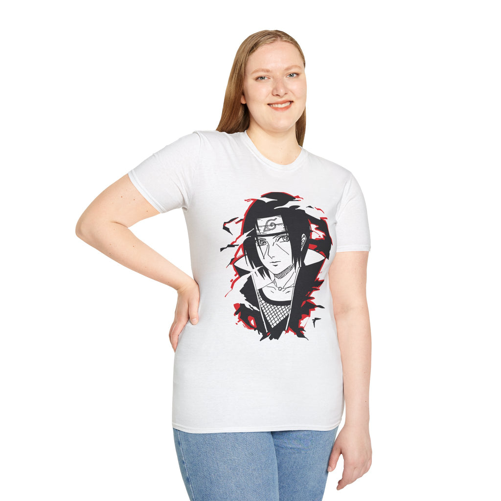 Itachi Uchiha Anime Graphic T-Shirt — Naruto Ninja Itachi Design