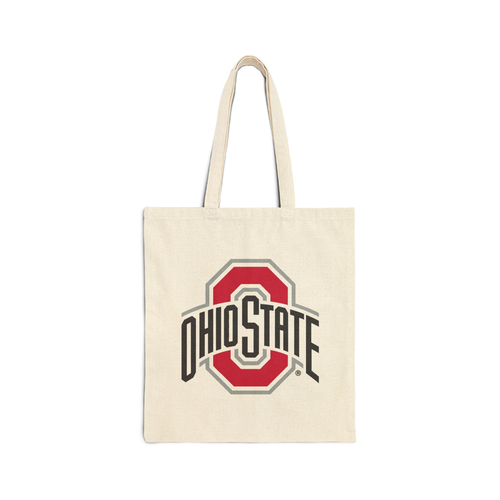 College & University Cotton Canvas Tote Bag — Natural Campus Market Tote