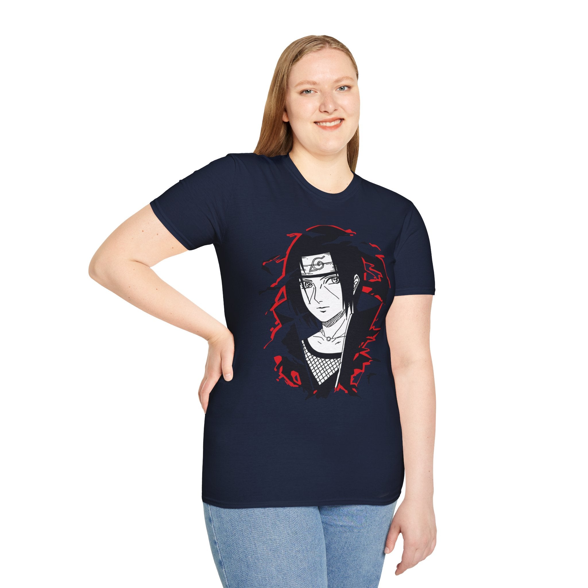 Itachi Uchiha Anime Graphic T-Shirt — Naruto Ninja Itachi Design