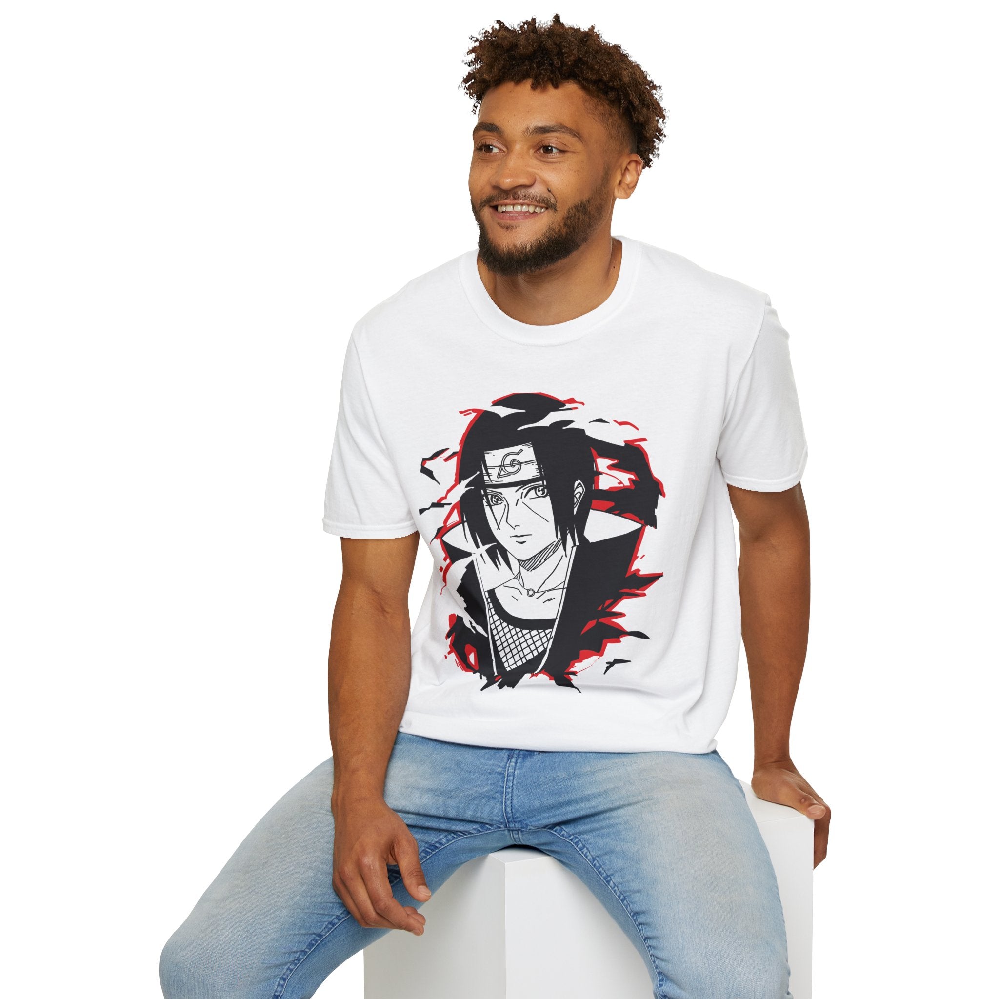 Itachi Uchiha Anime Graphic T-Shirt — Naruto Ninja Itachi Design