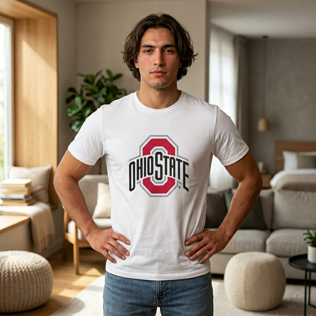 College & University Logo Organic T-Shirt