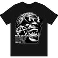 Hysteria Graphic T-Shirt — Flaming Shades Anarchy Streetwear
