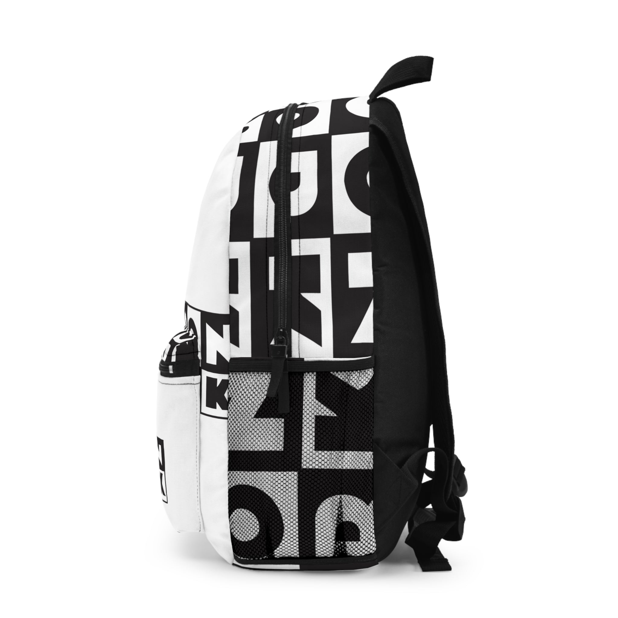 Cartoon Network Black & White Logo Backpack — Retro TV Logo School Bag