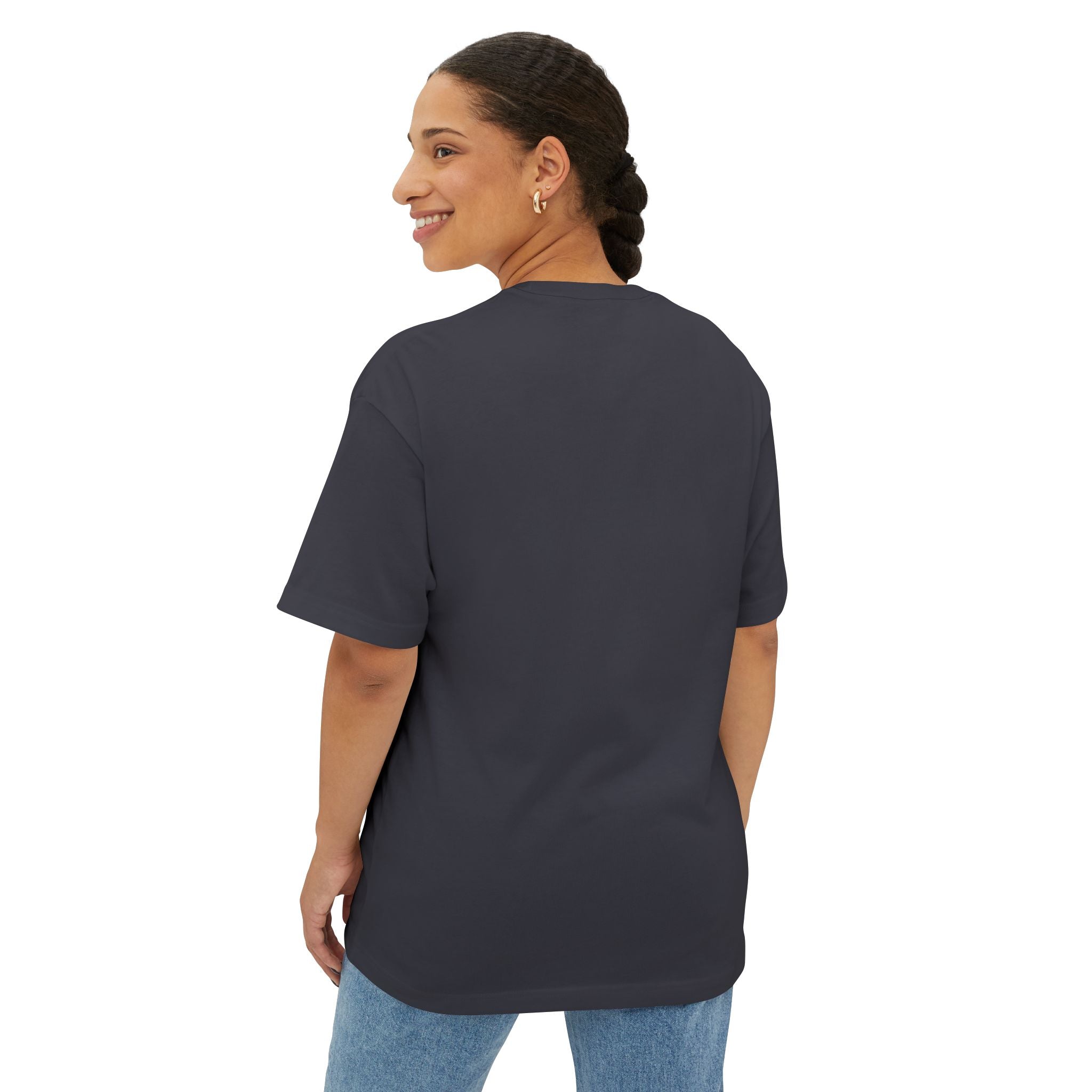 Blue Teddy 'Have No Fear' Tee — Courage Is a Decision Oversized T-Shirt