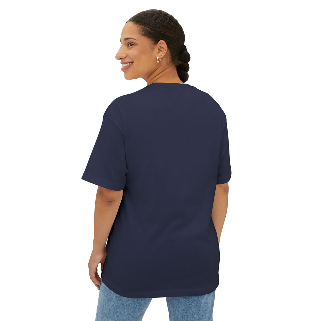 Blue Teddy 'Have No Fear' Tee — Courage Is a Decision Oversized T-Shirt