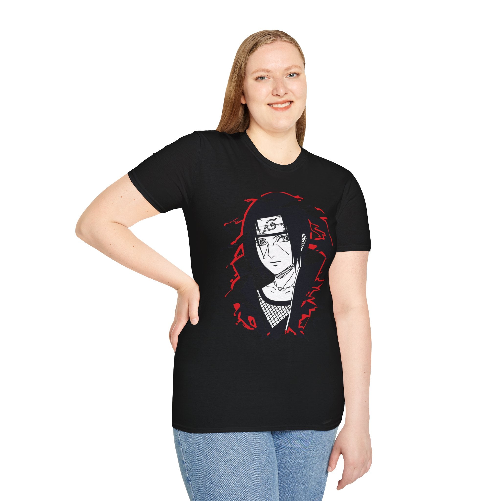 Itachi Uchiha Anime Graphic T-Shirt — Naruto Ninja Itachi Design