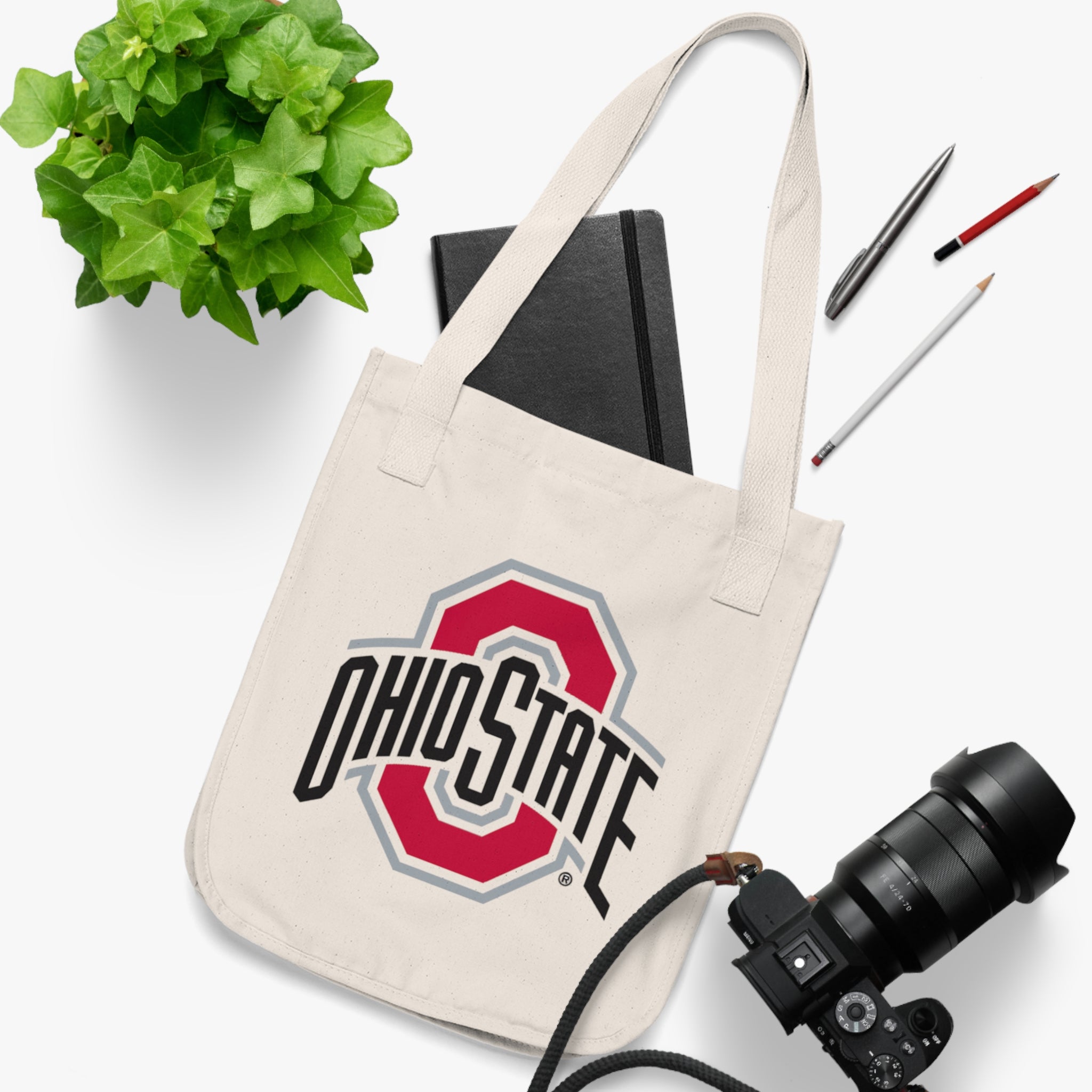 College & University Organic Canvas Tote Bag