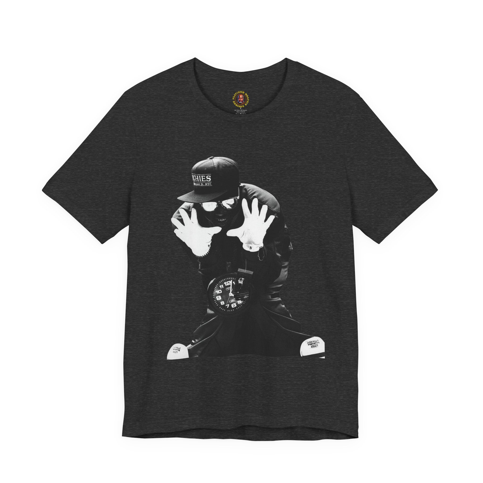Flavor Flav Clock Tee — Retro Hip-Hop Tribute T-Shirt