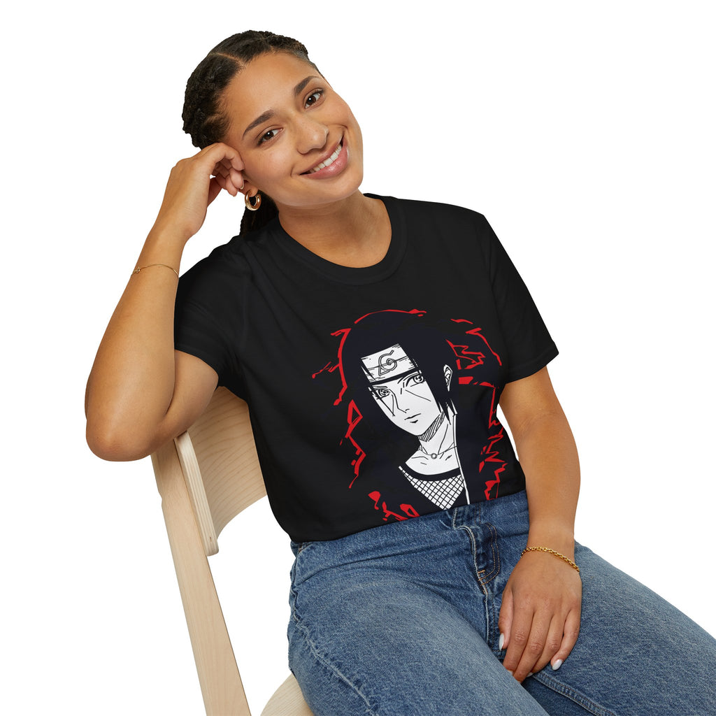 Itachi Uchiha Anime Graphic T-Shirt — Naruto Ninja Itachi Design