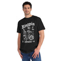 Kingpin of the Streets T-Shirt — Urban Biker Gang Skull Design